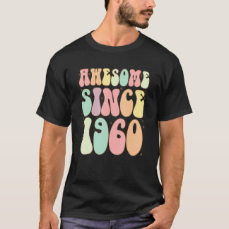 Geweldige sinds 1960, 62 jaar t-shirt