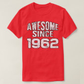 Geweldige sinds 19621 t-shirt (Design voorkant)