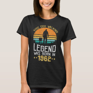 Geweldige sinds 1962 60e geboorte van honden Manne T-shirt