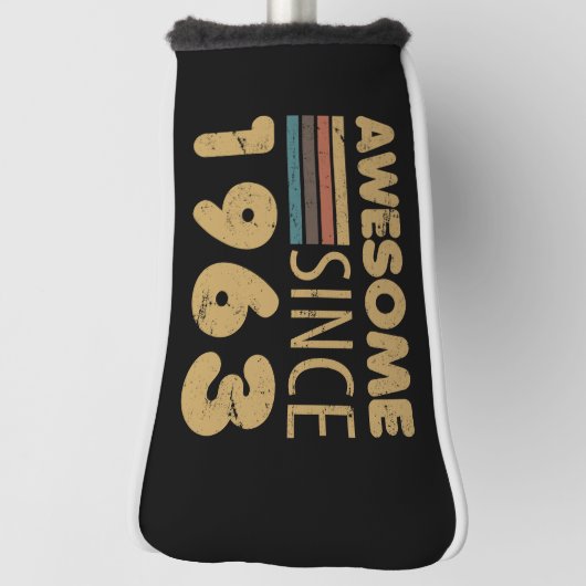 Geweldige sinds 1963 60e verjaardag golfheadcover (Draai 90)