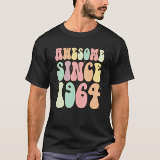 Geweldige sinds 1964 58 jaar t-shirt