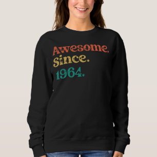 Geweldige sinds 1964 70 60 jaar Retro Birthday Par Trui
