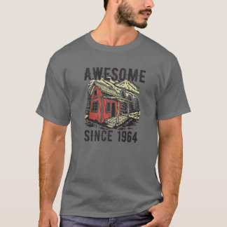 Geweldige sinds 1964, bergkamperingstent Vintage B T-shirt