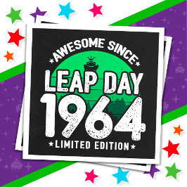 Geweldige sinds 1964 schrikkeljaardag feb 29 Verja Servet