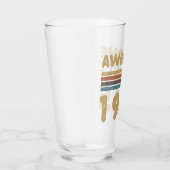 Geweldige sinds 1965 60e verjaardag glas (Rechts)