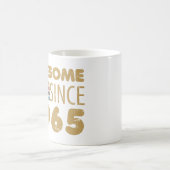 Geweldige sinds 1965 60e verjaardag koffiemok (Center)
