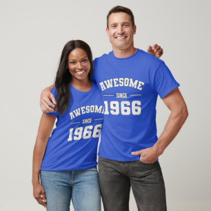GEWELDIGE Sinds 1966 - Perfect Gift for Born 1966 T-shirt