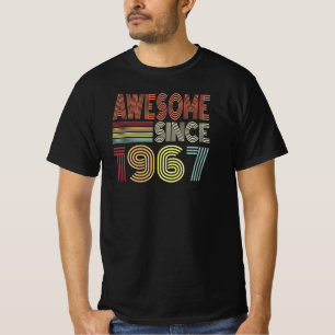 Geweldige sinds 1967 Retro geboren in 1967 T-shirt