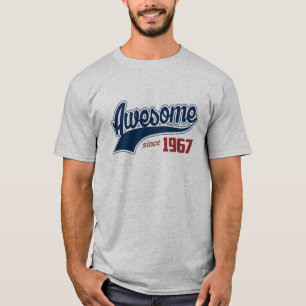 Geweldige sinds 1967 t-shirt