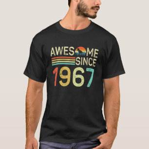 Geweldige sinds 1967 Vintage 55e verjaardag cadeau T-shirt