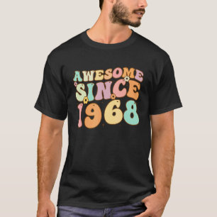Geweldige sinds 1968 54 jaar oud en 54 jaar oud t-shirt