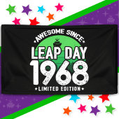 Geweldige sinds 1968 schrikkeljaardag feb 29 Verja Spandoek