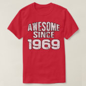 Geweldige sinds 19691 t-shirt (Design voorkant)