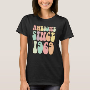Geweldige sinds 1969 53 jaar t-shirt