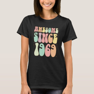 Geweldige sinds 1969 53 jaar t-shirt
