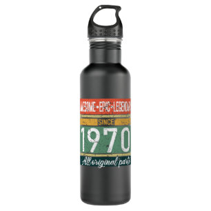 Geweldige sinds 1970: Birthday Gift Waterfles