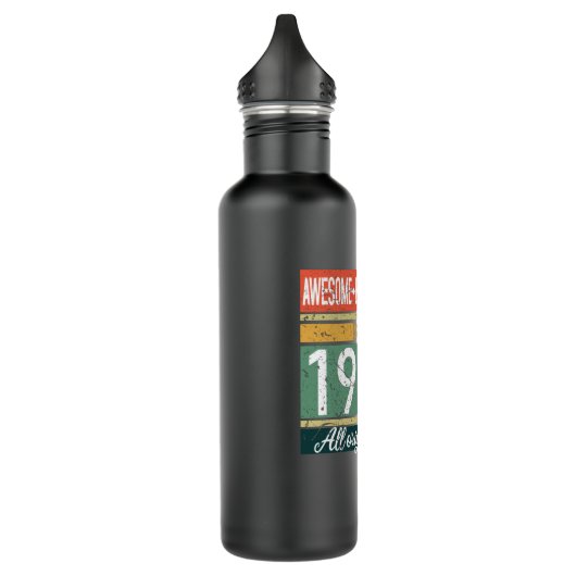 Geweldige sinds 1970: Birthday Gift Waterfles (Links)