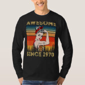 Geweldige sinds 1970 T-shirt (Voorkant)