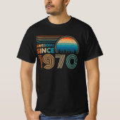 Geweldige sinds 1970 t-shirt (Voorkant)