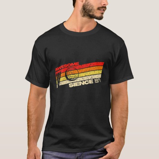 Geweldige sinds 1971 51e  repogolf t-shirt (Voorkant)