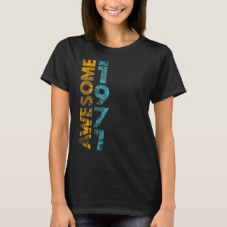 Geweldige sinds 1971 t-shirt