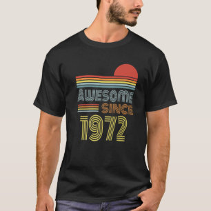 Geweldige sinds 1972 50e verjaardag Retro 50 jaar  T-shirt
