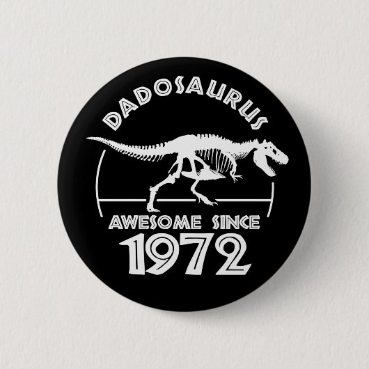 Geweldige sinds 1972 pa Birthday Ronde Button 5,7 Cm (Voorkant)