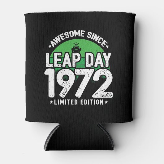 Geweldige sinds 1972 schrikkeljaar dag feb 29 Verj Blikjeskoeler (Voorkant)