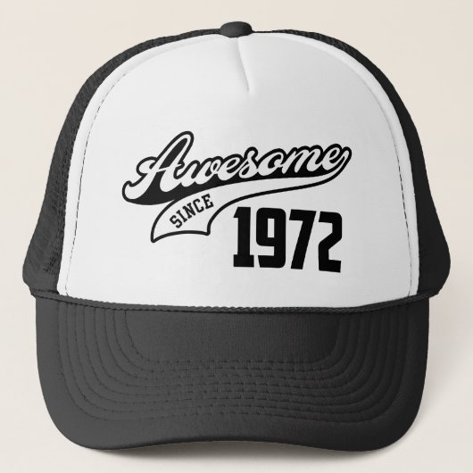 Geweldige sinds 1972 trucker pet (Voorkant)