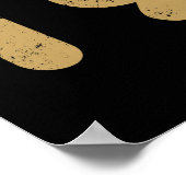 Geweldige sinds 1973 50e verjaardag poster (Hoek)