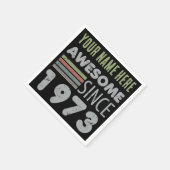 Geweldige sinds 1973 50e verjaardag servet (Hoek)