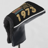 Geweldige sinds 1973 50ste verjaardag golfheadcover (3/4 voorkant)