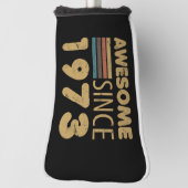 Geweldige sinds 1973 50ste verjaardag golfheadcover (Draai 90)