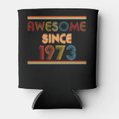 Geweldige sinds 1973, geboortedag, geschenken blikjeskoeler (Voorkant)