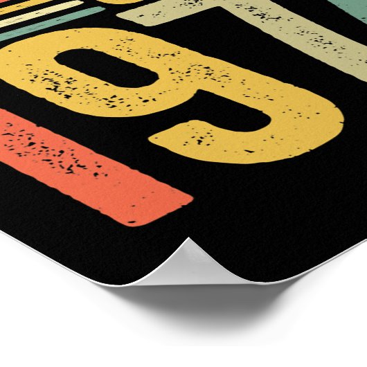  Geweldige sinds 1974 48e verjaardag Poster (Hoek)