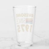 Geweldige sinds 1975 50ste verjaardag glas (Achterkant)