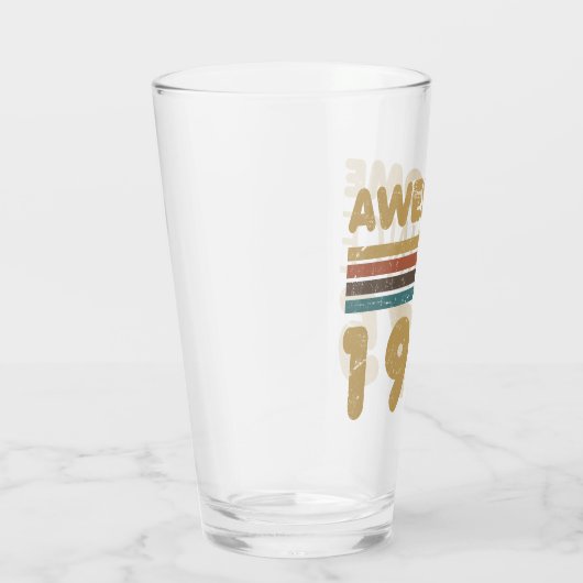 Geweldige sinds 1975 50ste verjaardag glas (Rechts)