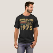 Geweldige sinds 1975 50ste verjaardag t-shirt (Voorkant volledig)