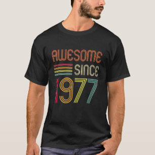 Geweldige sinds 1977: 45e verjaardag t-shirt