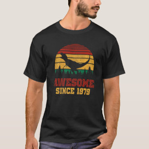 Geweldige sinds 1979 43 jaar oud t Rex 43rd T-shirt