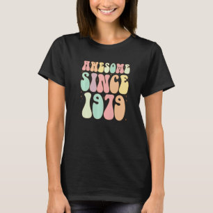 Geweldige sinds 1979 43 jaar t-shirt