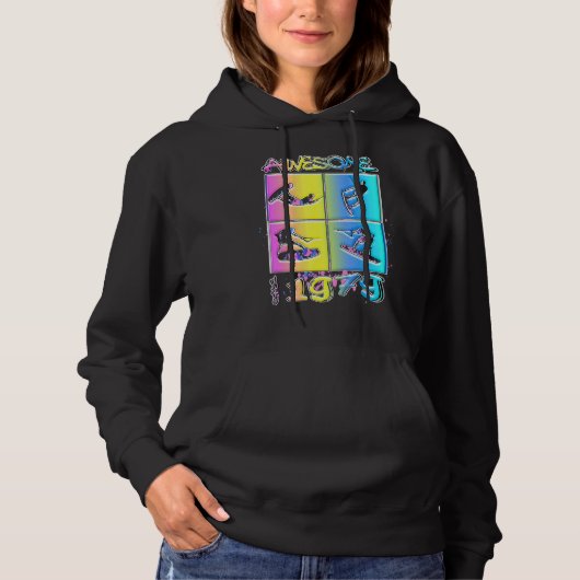 Geweldige sinds 1979 Wakeboard lifestyle 2 Hoodie (Voorkant)