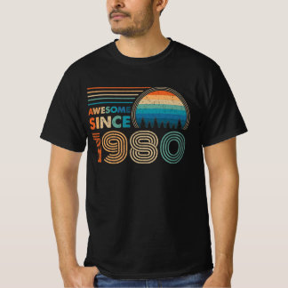 Geweldige sinds 1980 t-shirt