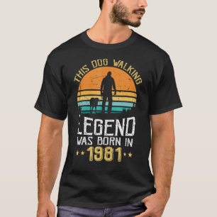 Geweldige sinds 1981 41e geboorte van honden Manne T-shirt