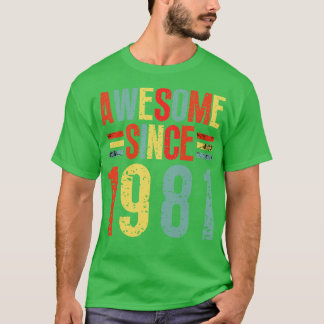 Geweldige sinds 1981 5 t-shirt