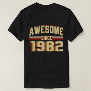 Geweldige sinds 1982  37 jaar oud t-shirt