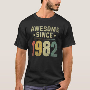Geweldige sinds 1982 40e verjaardag van de Mannen T-shirt