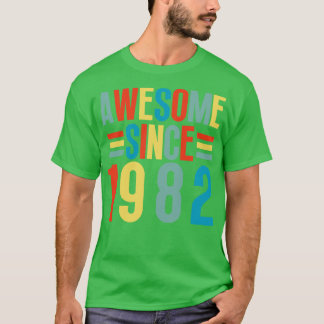 Geweldige sinds 1982 5 t-shirt