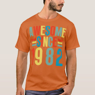 Geweldige sinds 1982 5 t-shirt
