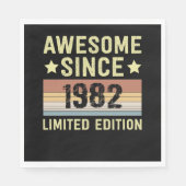 Geweldige sinds 1982 servet (Voorkant)